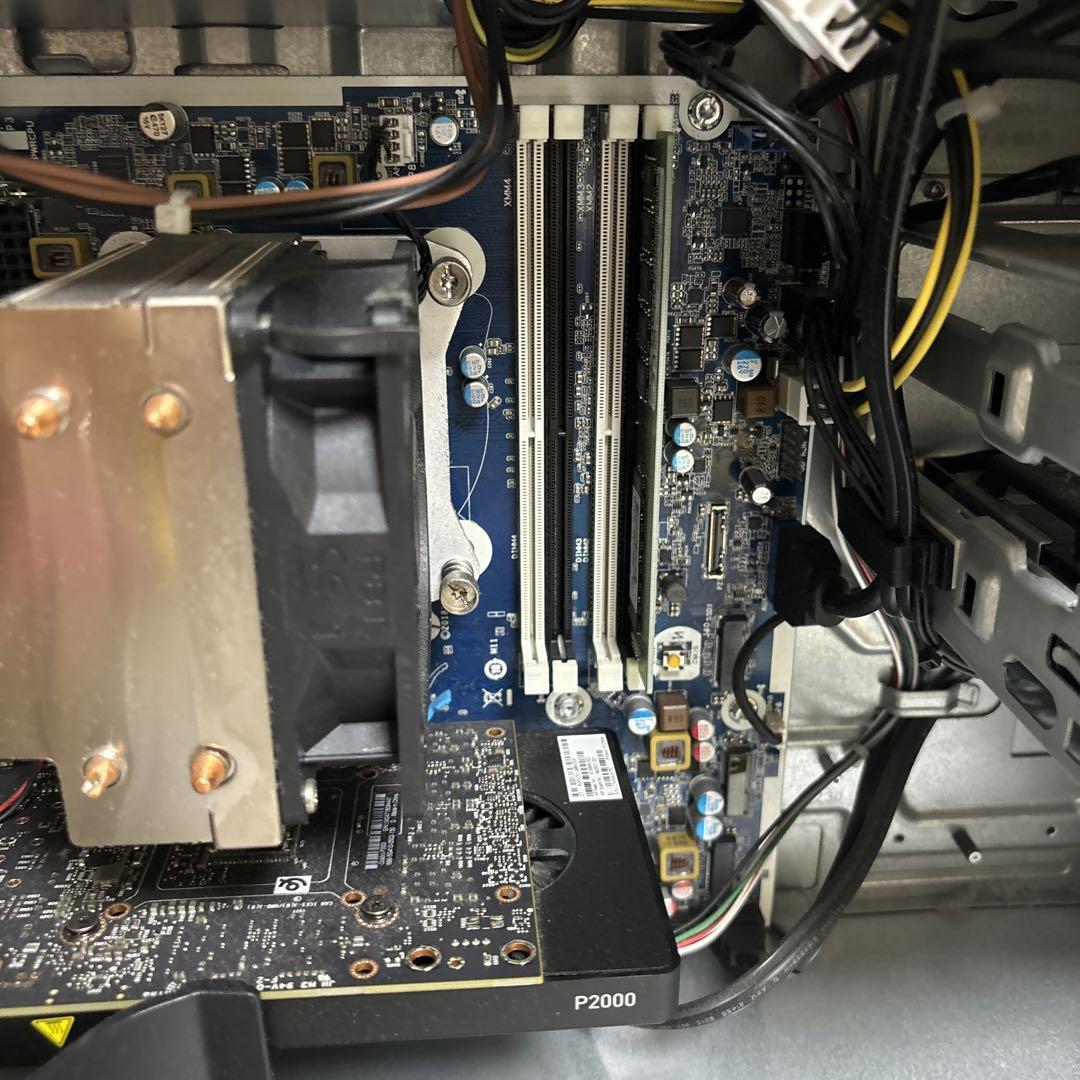 HP Z2G4CMT(Win10Pro ) Xeon E-2124G / 16GB / SSD 512GB / Quadro P2000 / Sマルチ / 電源付