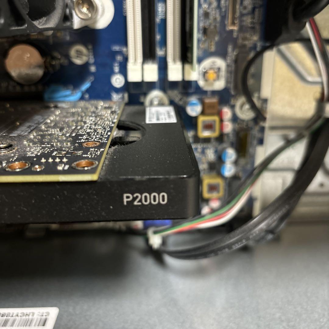 HP Z2G4CMT(Win10Pro ) Xeon E-2124G / 16GB / SSD 512GB / Quadro P2000 / Sマルチ / 電源付