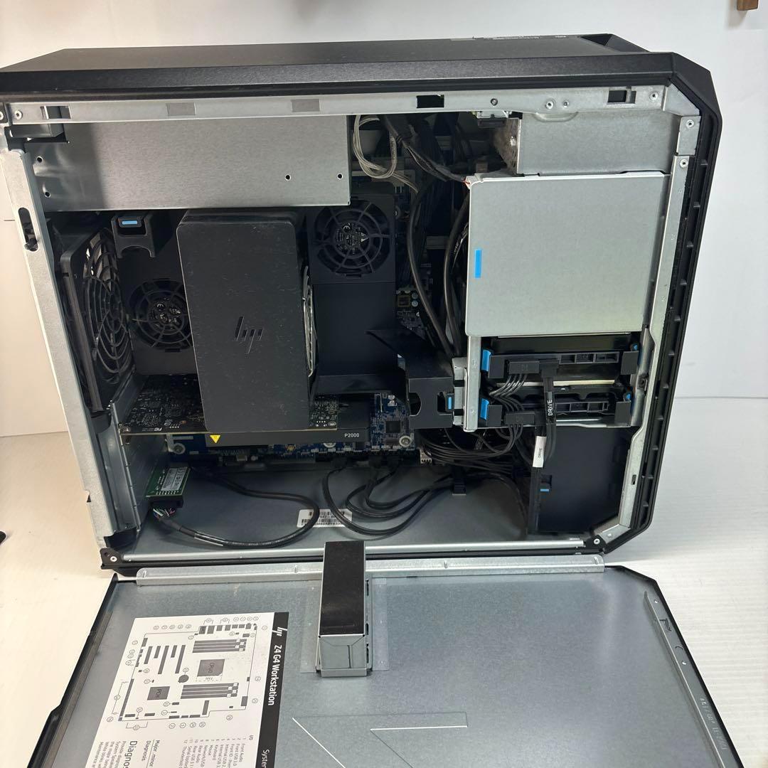 HP Z4G4CMT(Win10Pro) Xeon W-2125 / 128GB / SSD 4TB+1TB + HDD 14TB / Quadro P2000