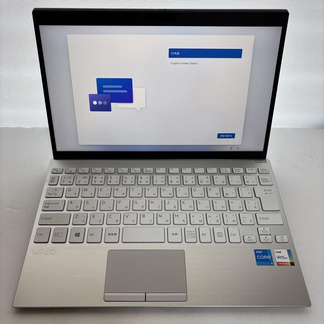 VAIO VJS1241 SX12(Win11) Core i5-1155G7 / 8GB / SSD 256GB / 12.5インチ / Office付