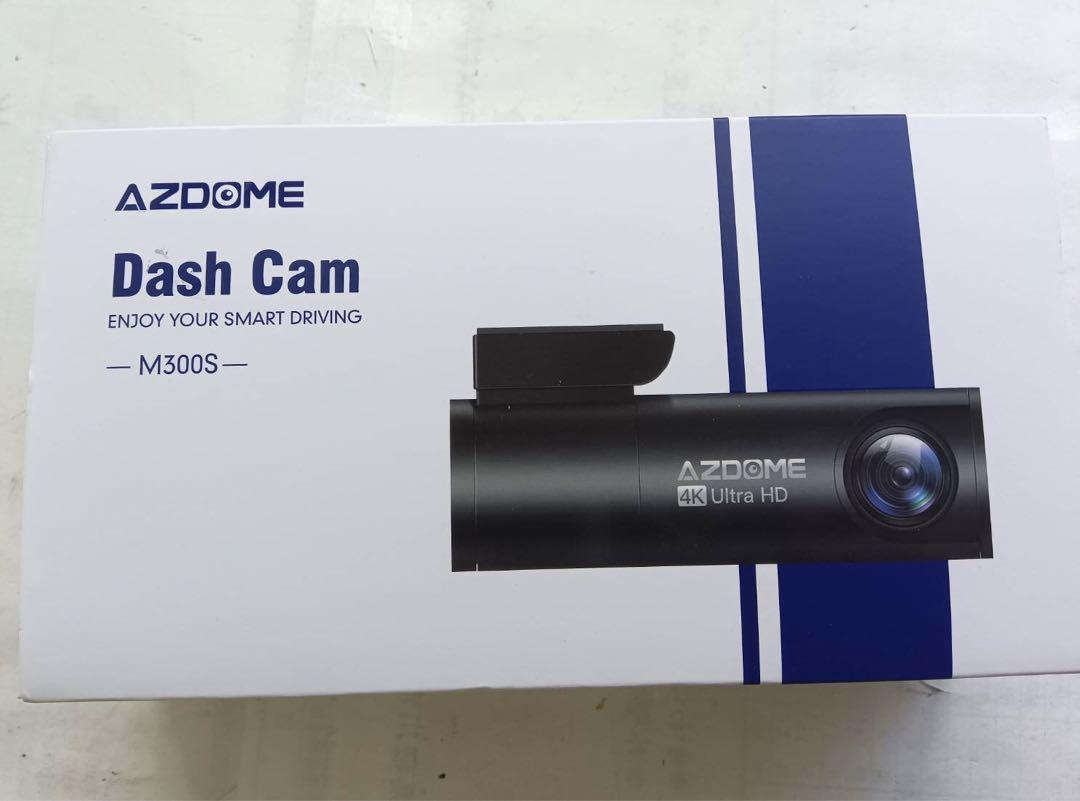 AZDOME M300S 前後4K+360度リアカメラ / GPS・WiFi・暗視・駐車監視付 / 小型ドラレコ