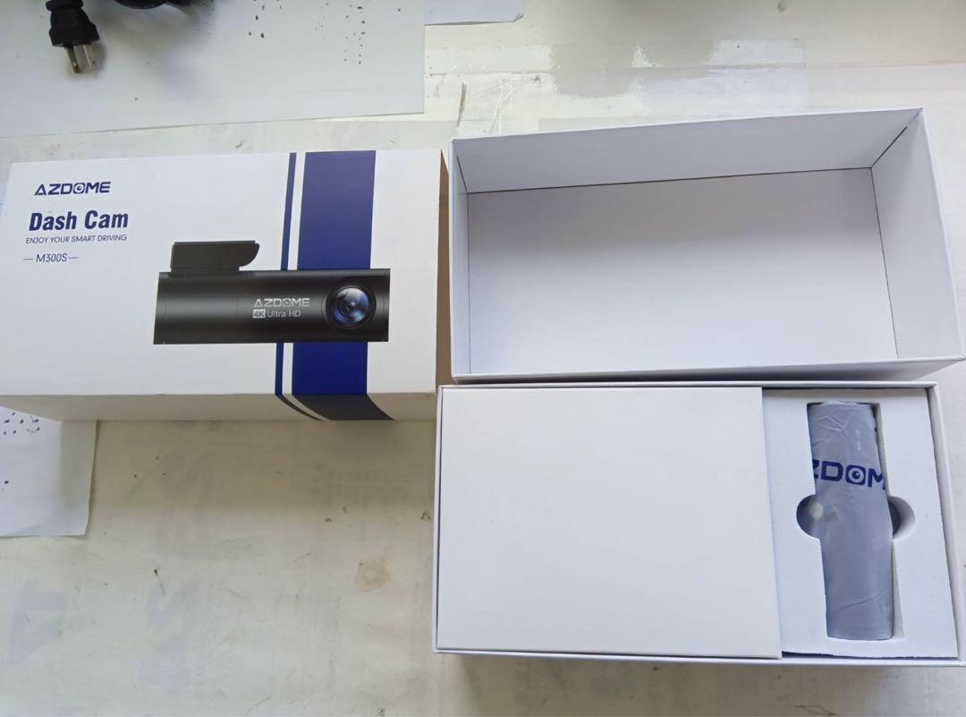 AZDOME M300S 前後4K+360度リアカメラ / GPS・WiFi・暗視・駐車監視付 / 小型ドラレコ