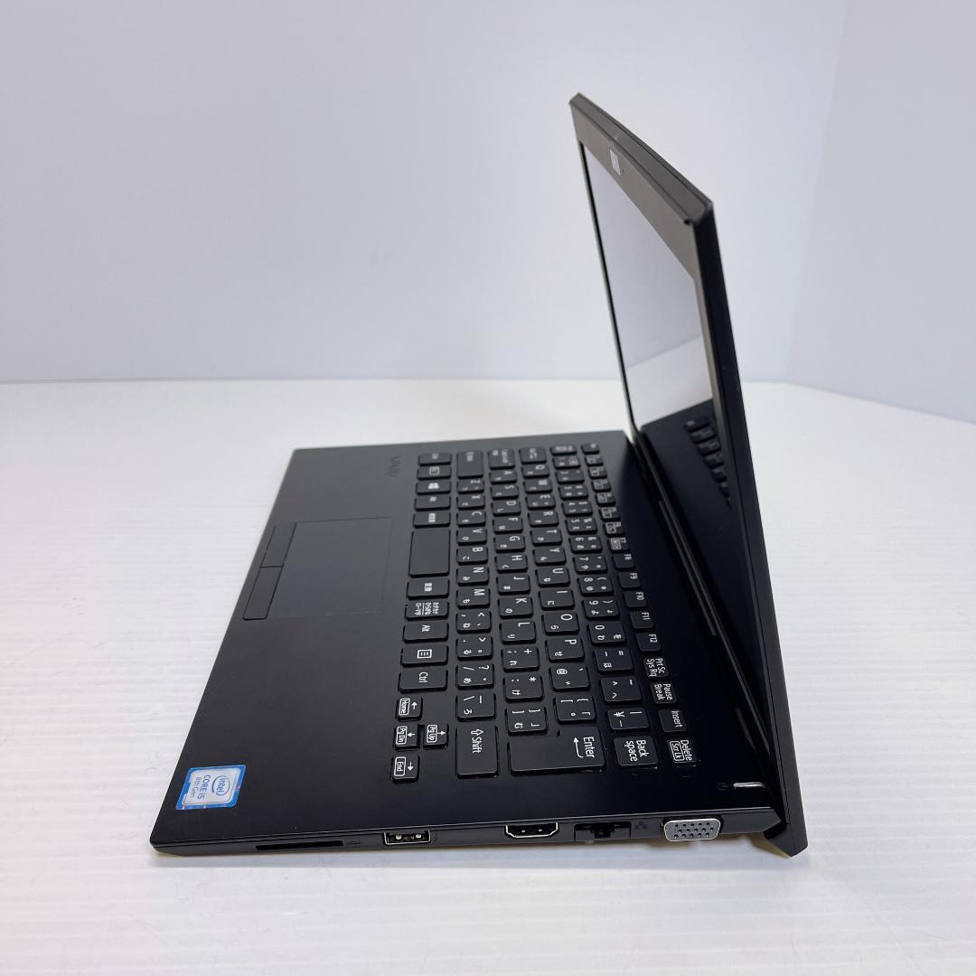 VAIO VJS112C12N S11 ALL BLACK(Win10Pro) アウトレット Core i5-8250U / 8GB / SSD 256GB / 11.6インチ / LTE・カメラ付 / 箱あり