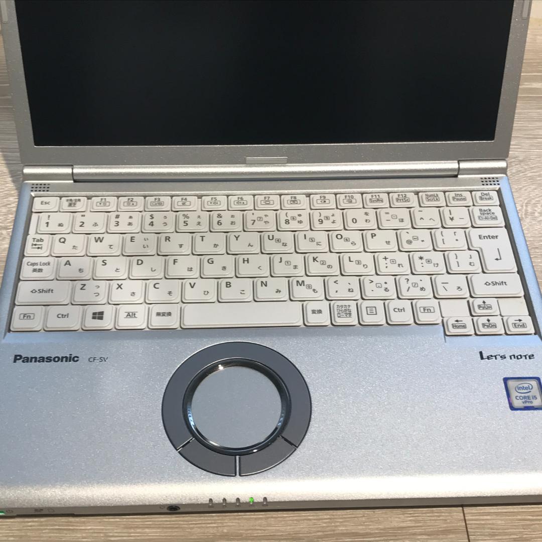 Panasonic Let's note CF-SV8RDCVS Core i5-8365U / 8GB / SSD 256GB / 12.1インチ / カメラ付
