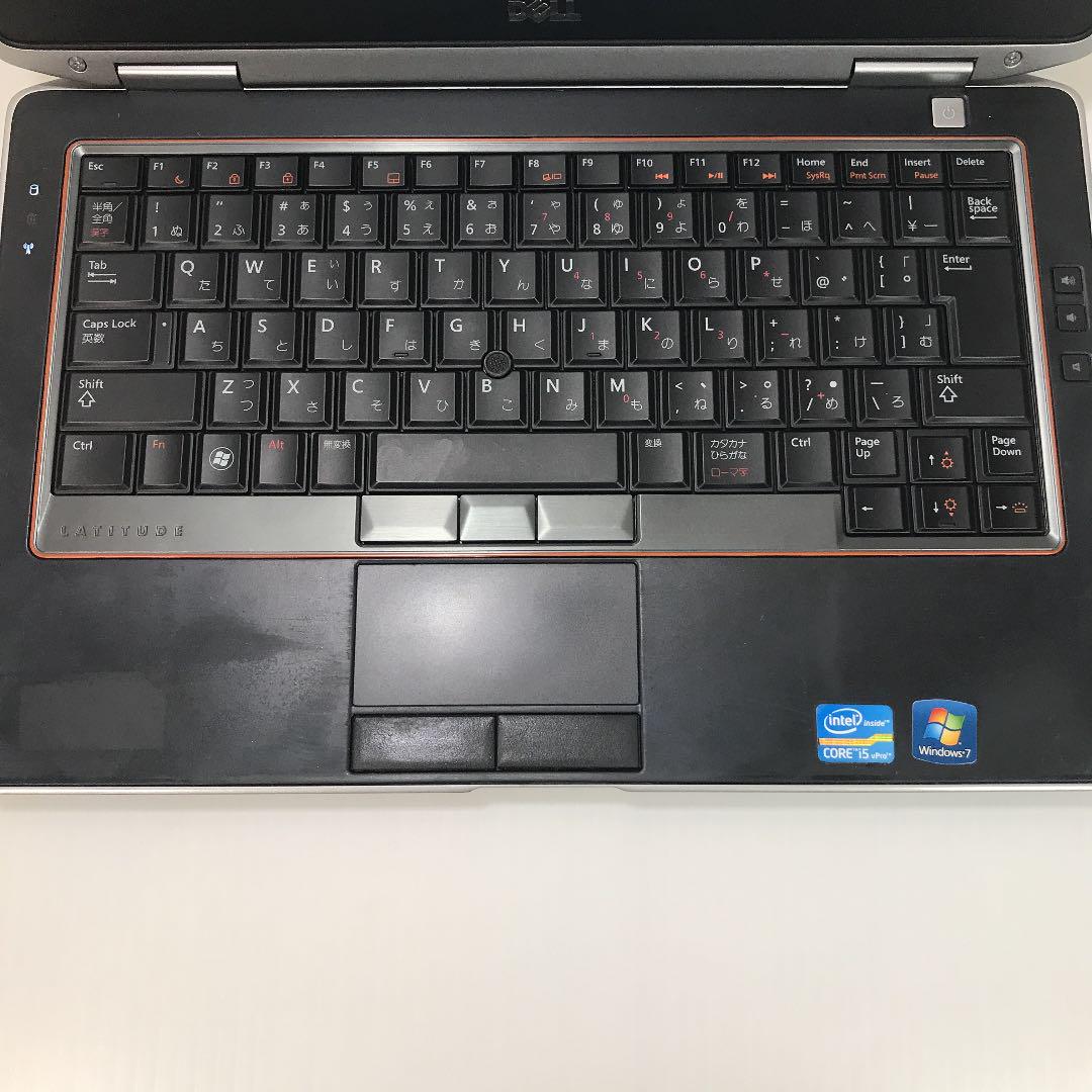 Dell Latitude E6320 Win10 中古 Corei5-2.6GHz(2540M)/メモリ4GB/SSD256GB/13.3インチ