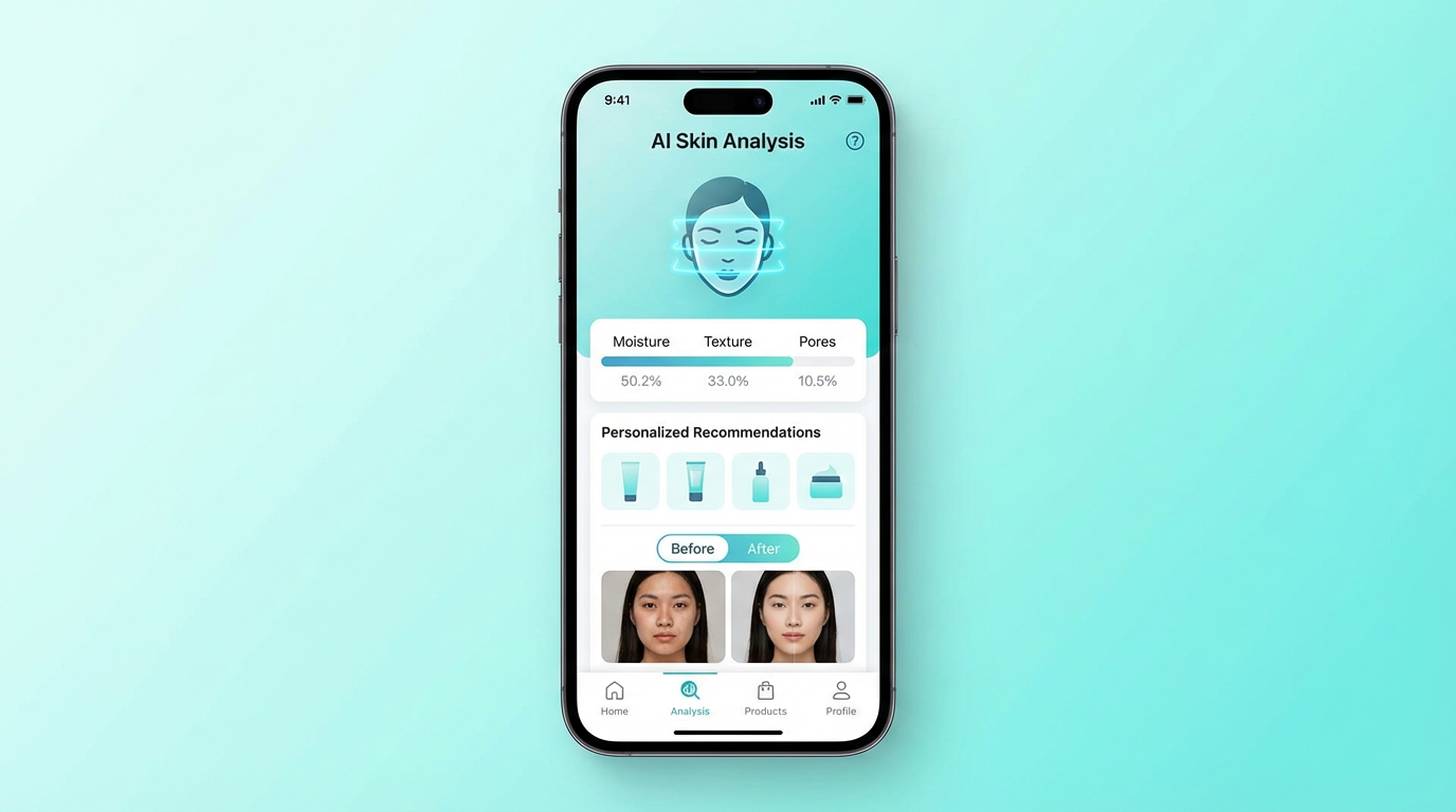 AI美容診断アプリ