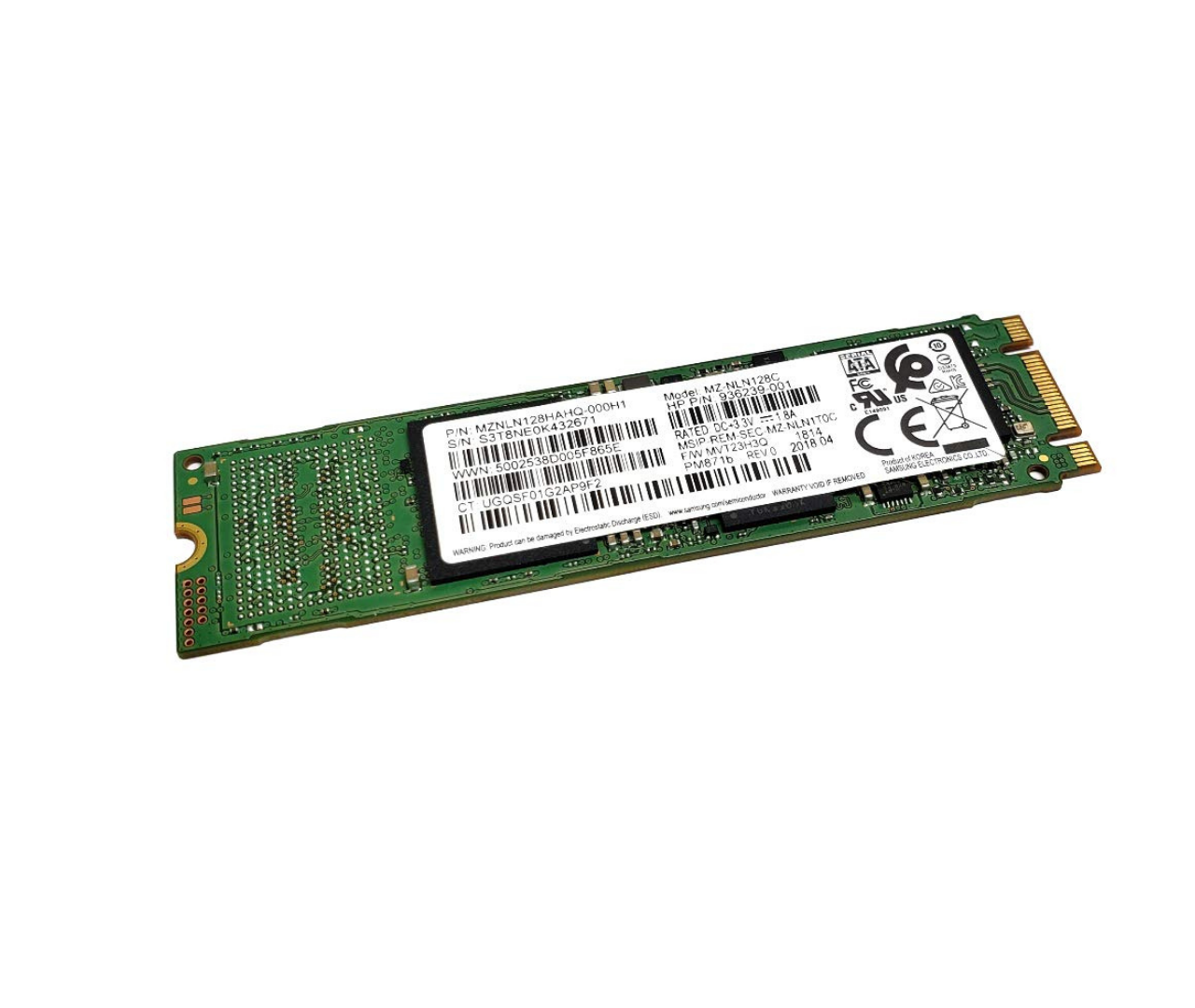 SAMSUNG MZ-NLN128C  128GB SSD / 単品販売