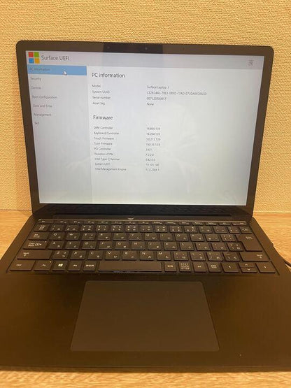 Microsoft Surface Laptop 3 Core i5-1035G7 / 16GB / SSD 256GB / 13.5インチ / タッチ・カメラ付