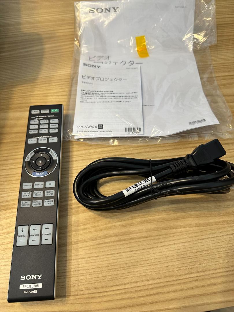 SONY ビデオプロジェクター VPL-VW875