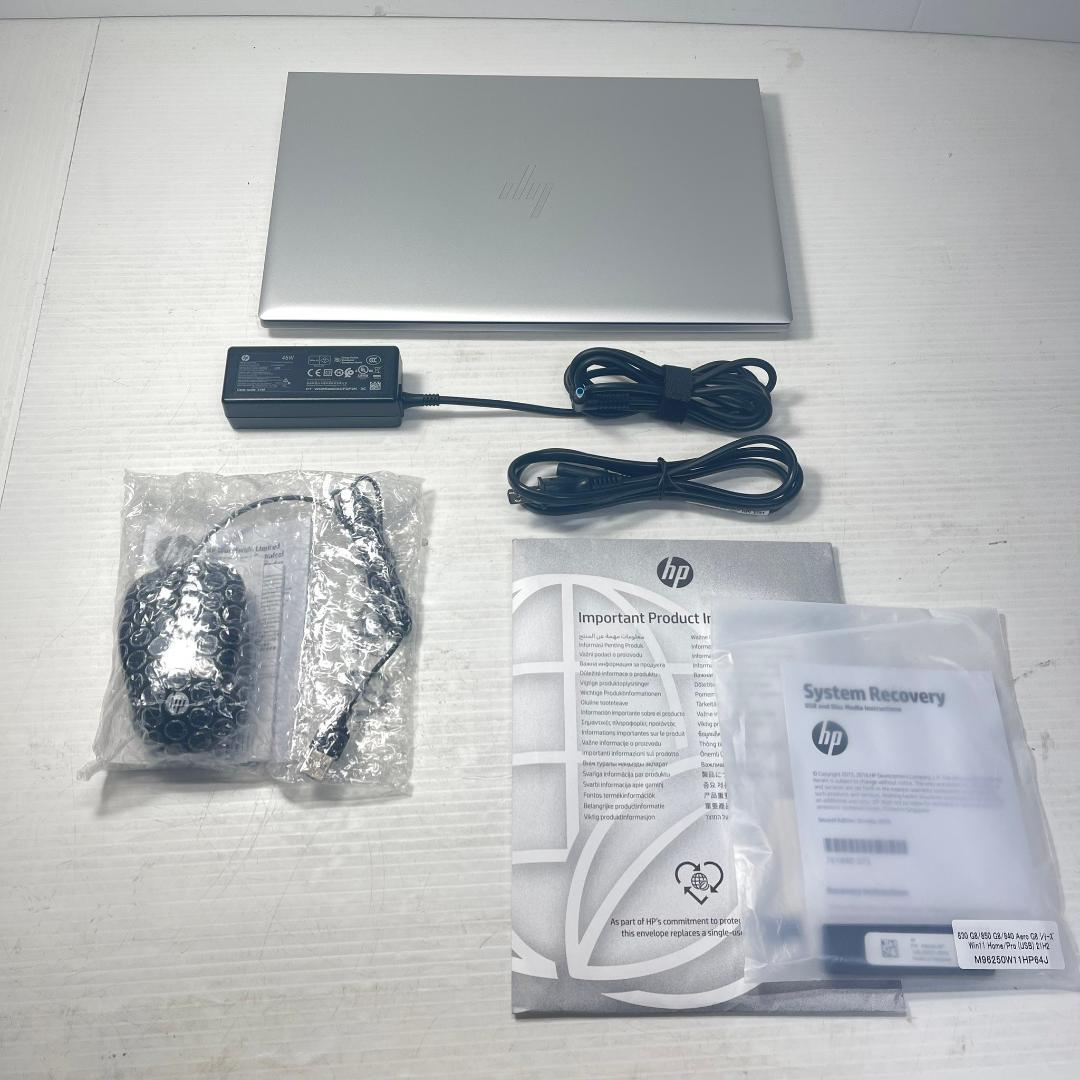 HP EliteBook 830 G8 Corei5-2.4GHz(1135G7)/メモリ8GB/SSD256GB/13.3インチ/Webカメラ