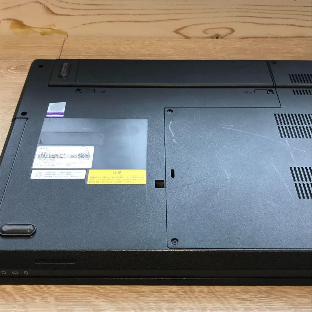 NEC VersaPro VK16EX-Y(Win11)  Celeron 3855U / 4GB / HDD 500GB / 15.6インチ / DVD・テンキー付
