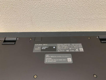VAIO VJS12590311T SX12(Win11Pro)  Core i5-1240P / 16GB / SSD 256GB / 12.5インチ / カメラ付 / 箱あり
