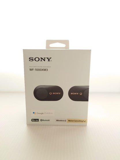 SONY WF-1000XM3  ブラック / ノイズキャンセリング / Bluetoothワイヤレス / 純正ケース・箱付き