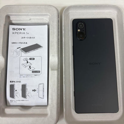 Sony Xperia 5 V XQ-DE44 ブラック / 256GB / SIMフリー / 箱あり