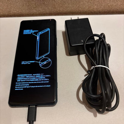 Xperia SO-53B  SIMフリー/ 128GB/ グリーン/ 動作確認済/ 電源ケーブル付