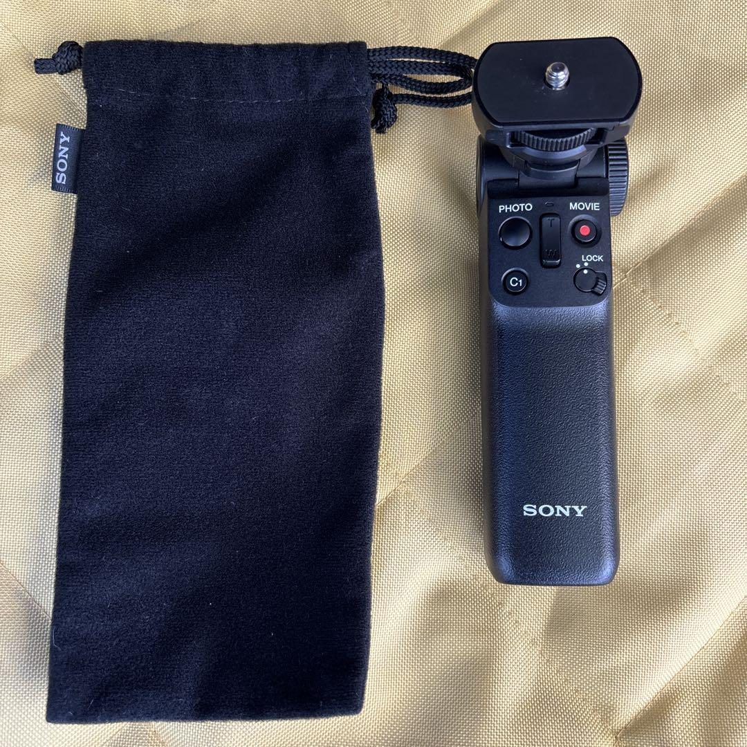 SONY GP-VPT2BT  Bluetooth対応 / Vlog・YouTube撮影用 / 三脚兼用グリップ / ポーチ付